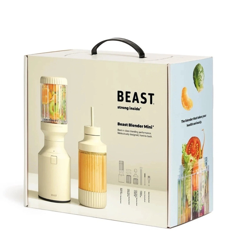 Beast Blender Mini Plus B6H-BE-US Sand Portable Smoothie Maker neeww
